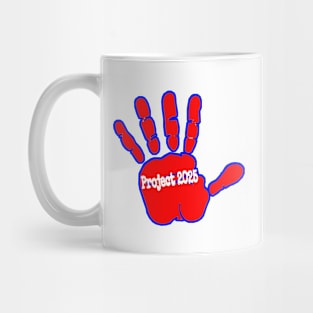 ✋️ Project 2025 - Bloody Palm Print - Front Mug